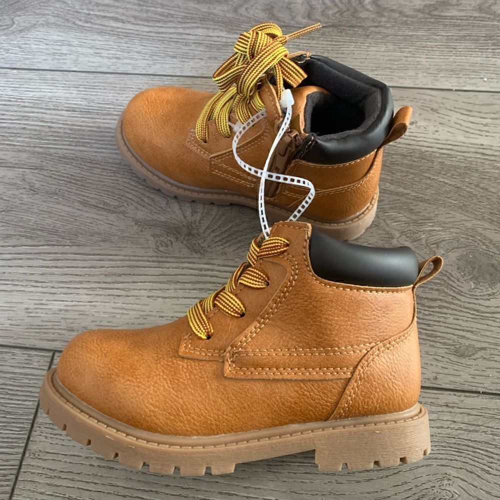 Carters boys boots with zipper on the side, perfect for winter